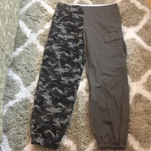 Half Camouflage Trousers